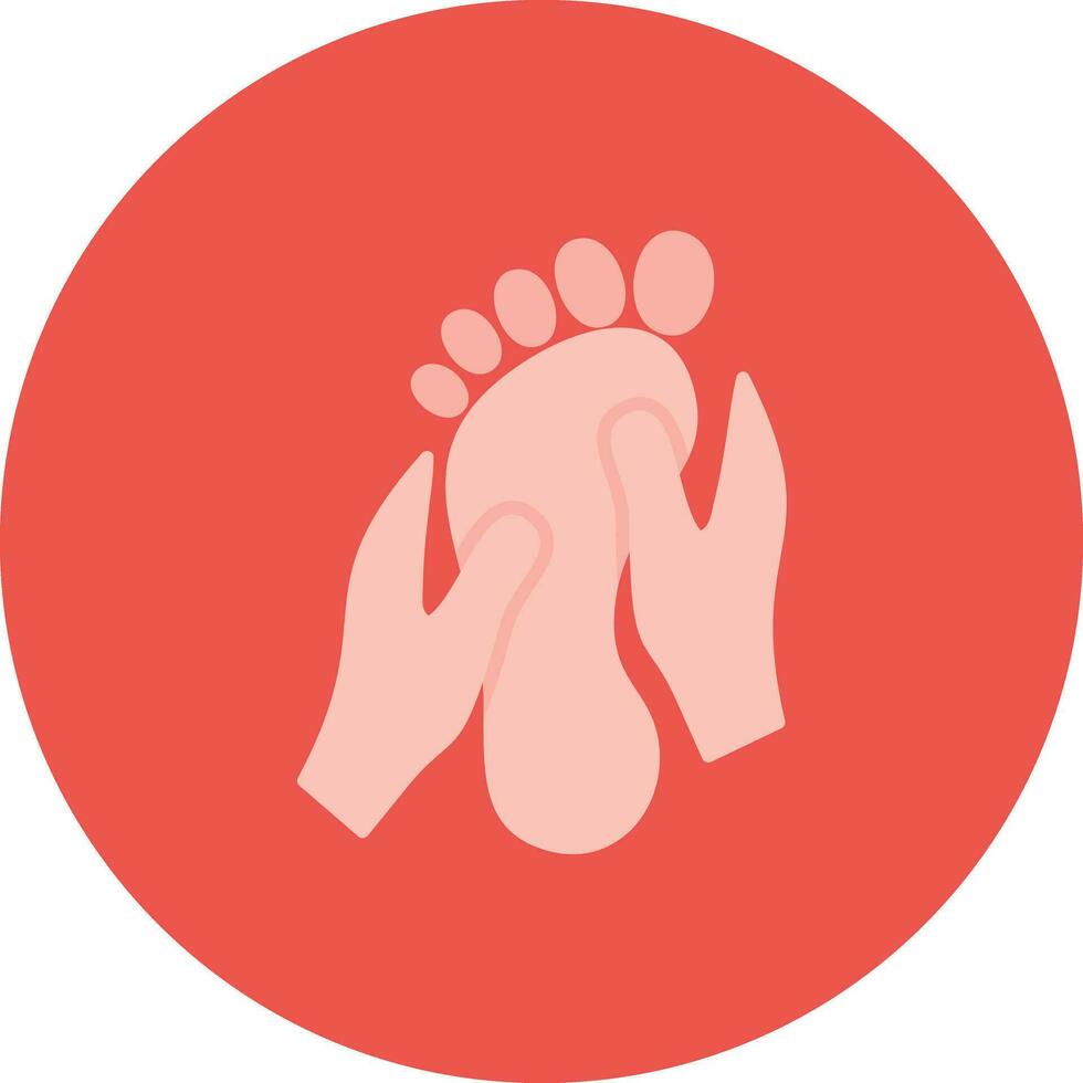 voet massage vector icoon