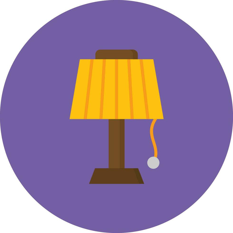 bureau lamp vector icoon