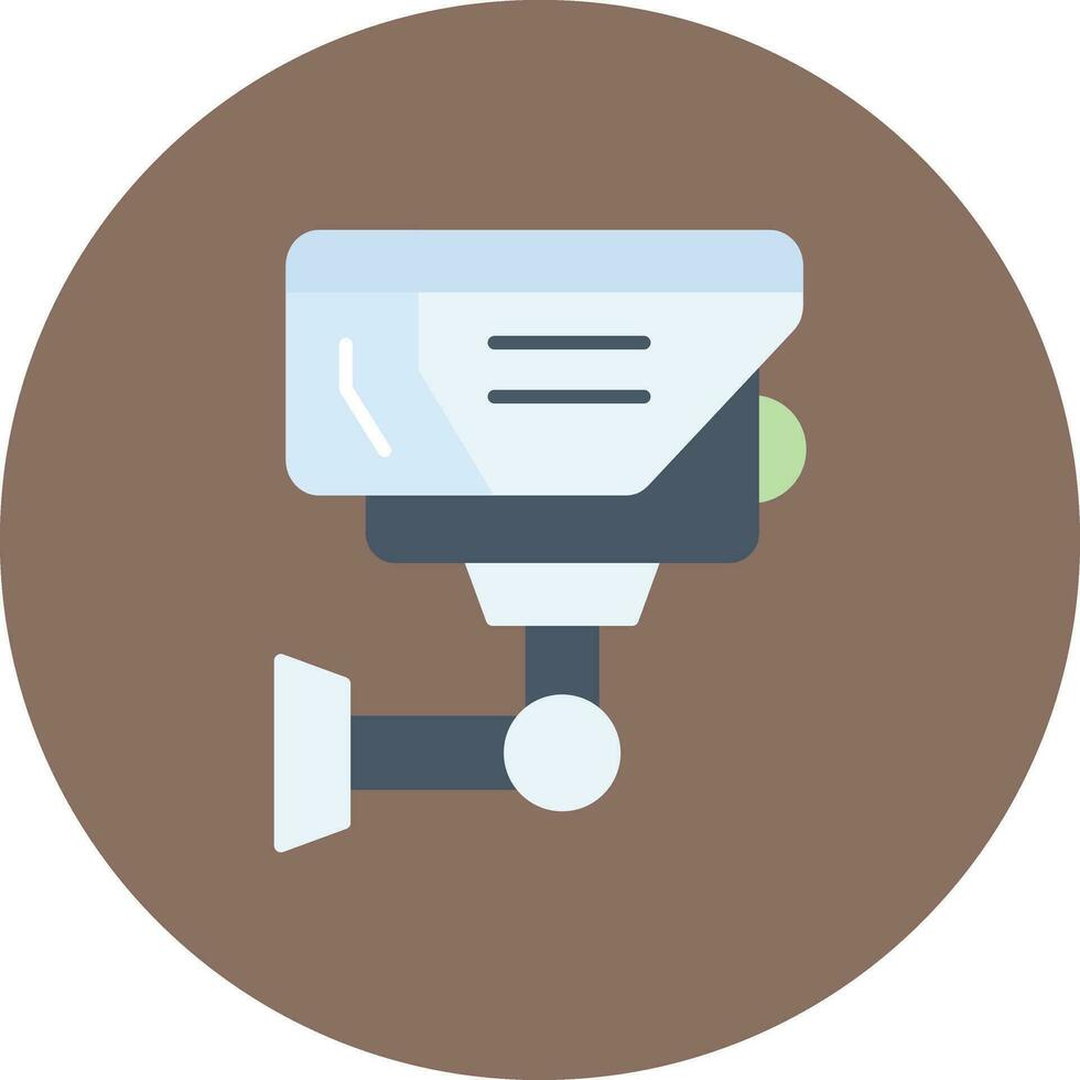 cctv camera vector pictogram