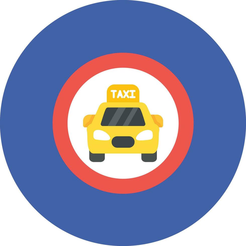 taxi signaal vector icoon