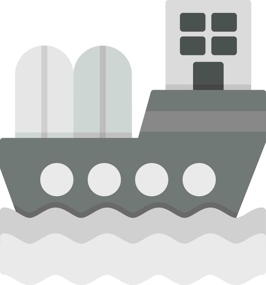 olie schip vector icoon