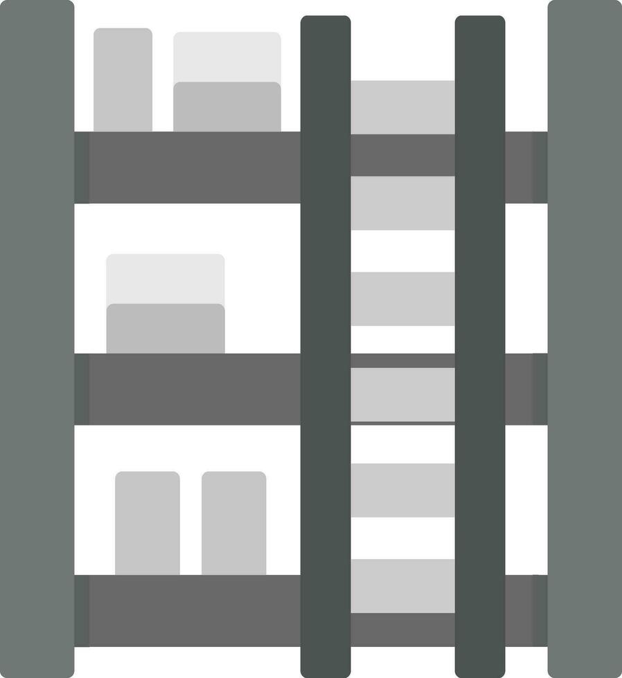 bibliotheek ladder vector icoon