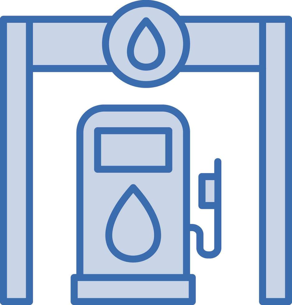 gas- station vector icoon