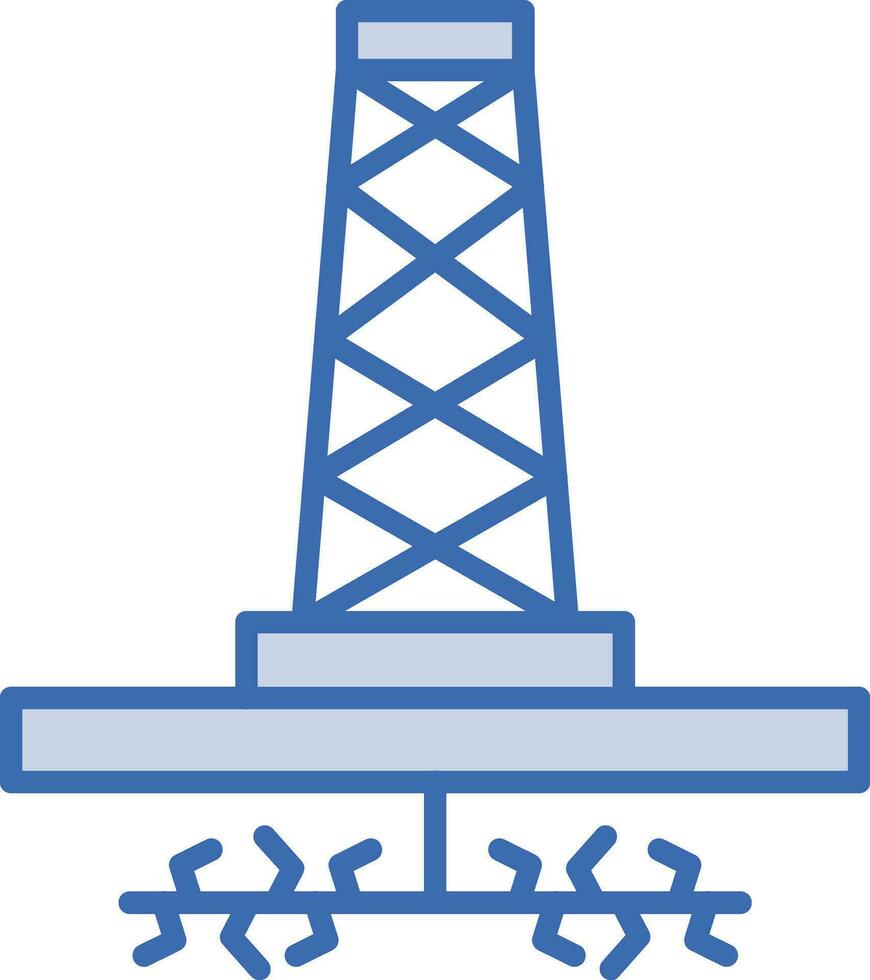 fracking vector icoon