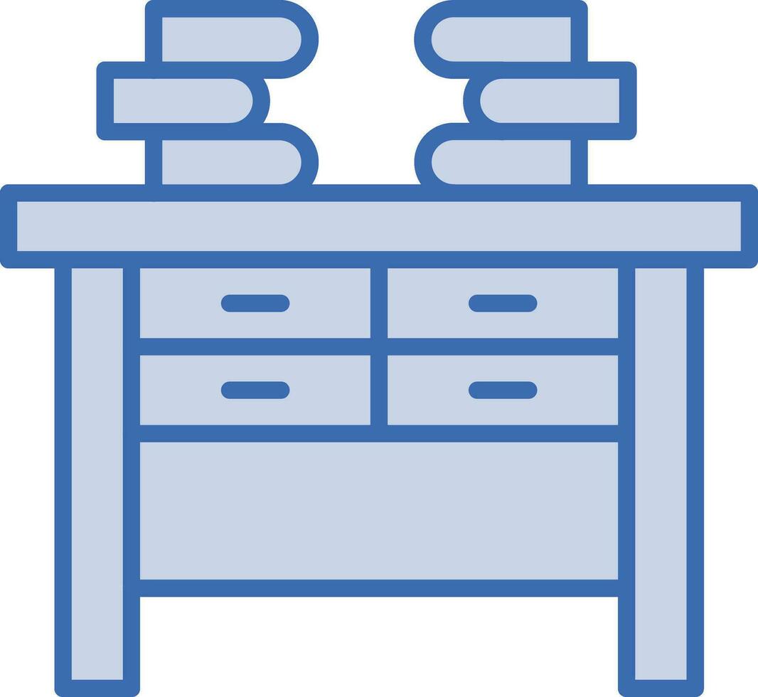 bureau vector pictogram