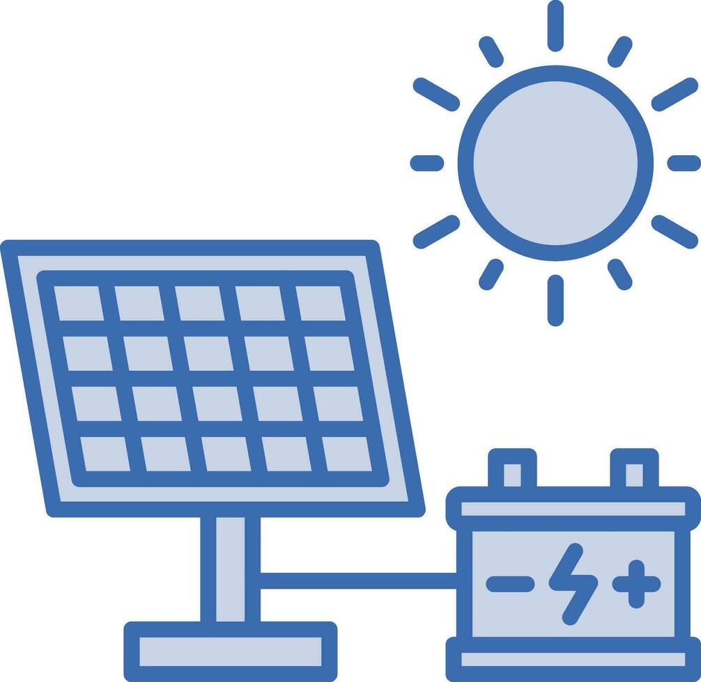 zonne-energie vector pictogram