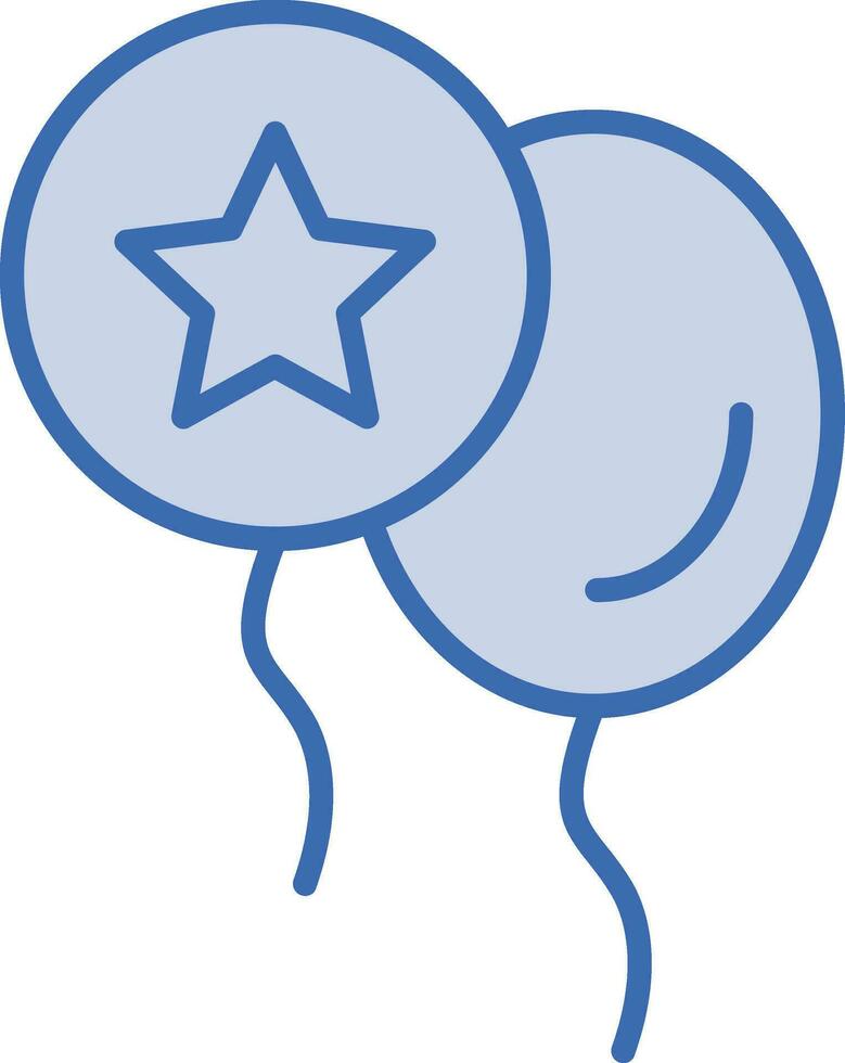 ballonnen vector icon