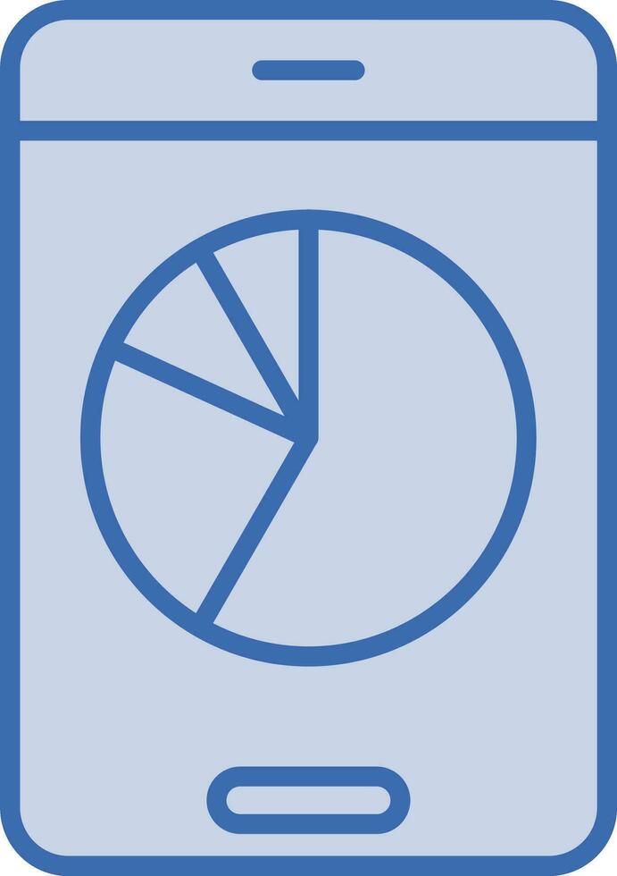 cirkeldiagram vector pictogram