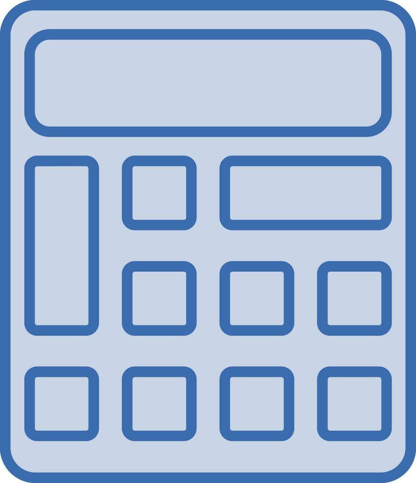 rekenmachine vector pictogram