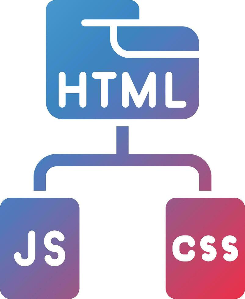 html js css vector icoon