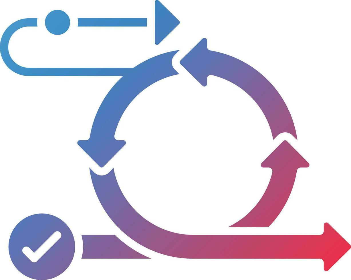 scrum vector icoon