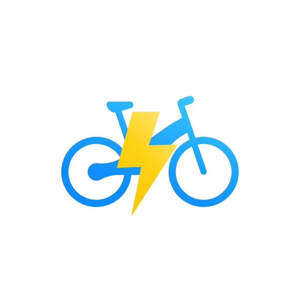elektrische fiets, e-bike vector