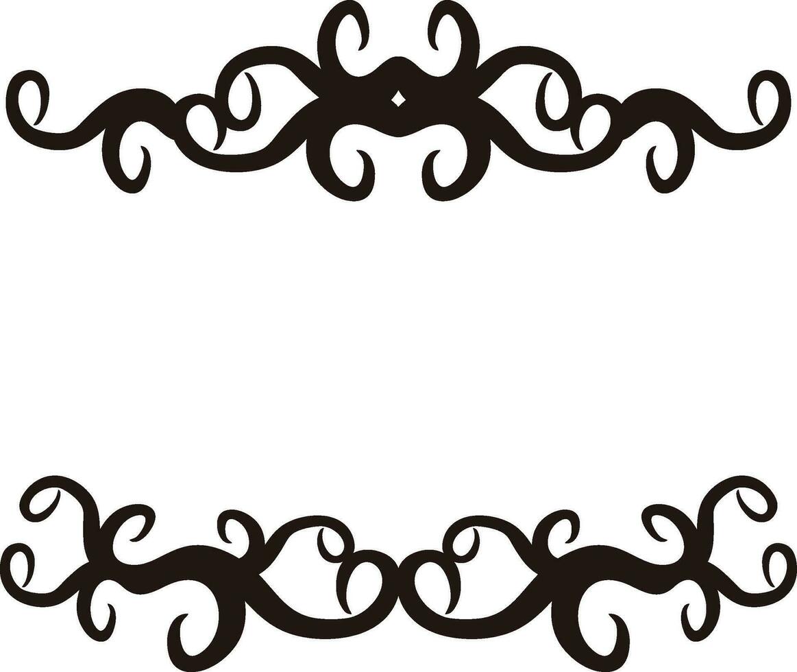 ornamenten verzameling wijnoogst stijl vector