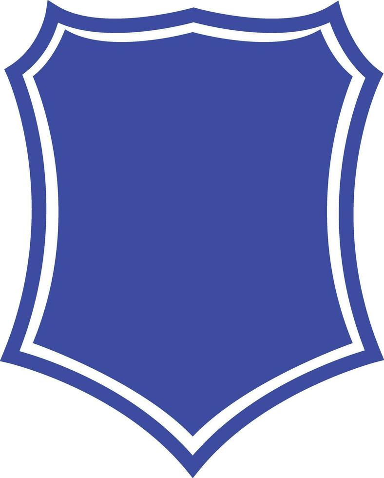 Politie insigne vorm icoon in vlak. geïsoleerd Aan transparant achtergrond verzameling voor deze Politie of gewapend krachten uniform insigne monogram sticker teken symbool logotype vector voor apps en website