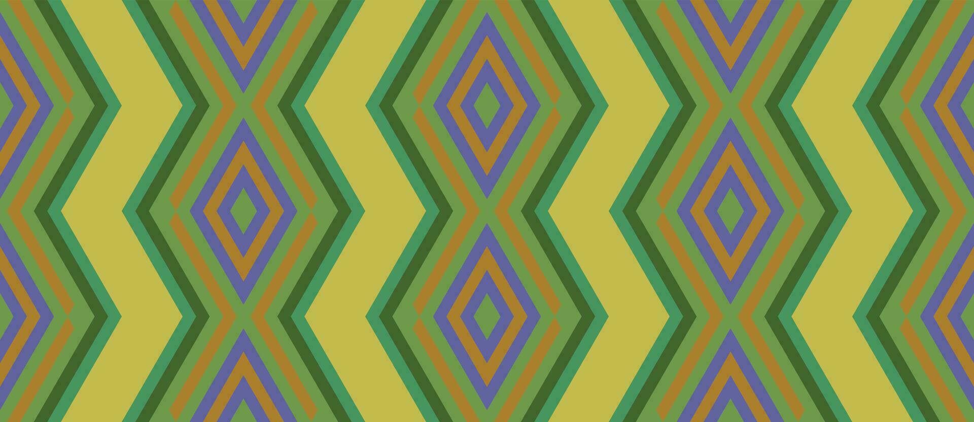 etnisch naadloos patroon met ruiten, driehoeken, meetkundig vormen. tribal meetkundig achtergrond. vector