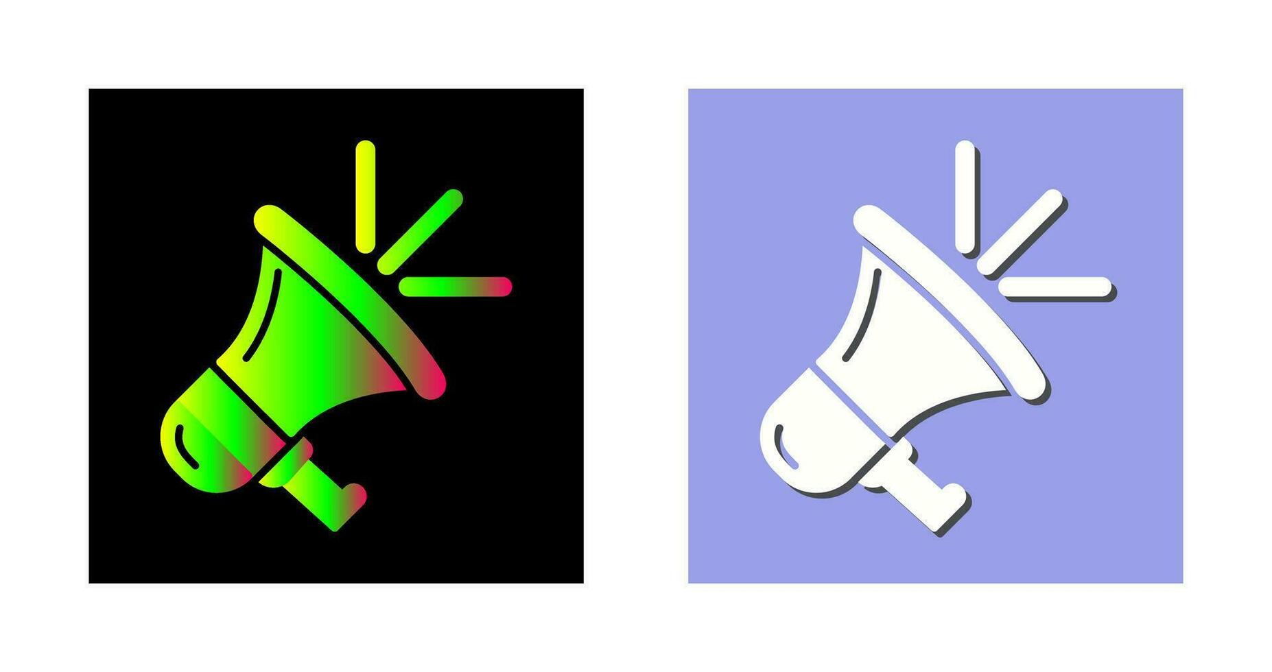 megafoon vector pictogram