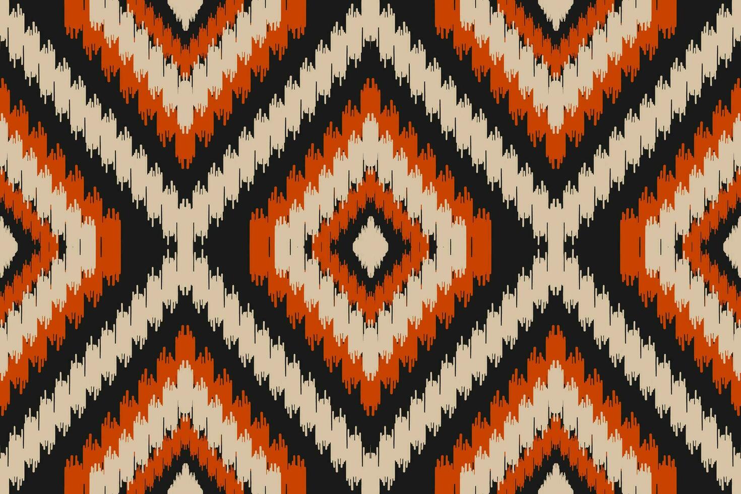 etnisch ikat naadloos patroon in stam. Amerikaans, Mexicaans stijl. aztec meetkundig ornament afdrukken. vector