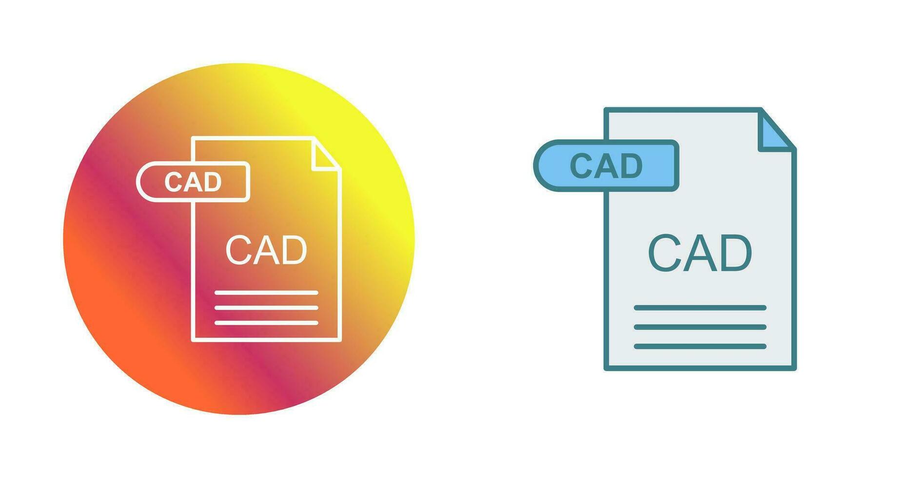 cad vector icoon