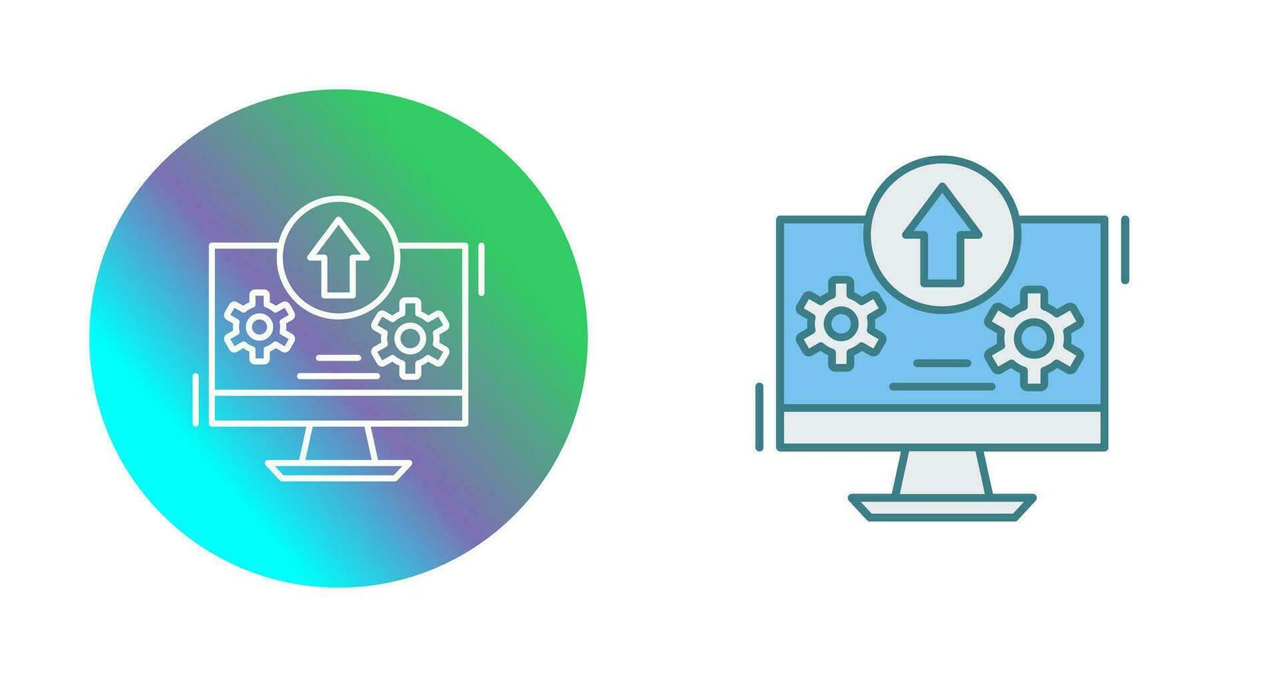 upload vector pictogram