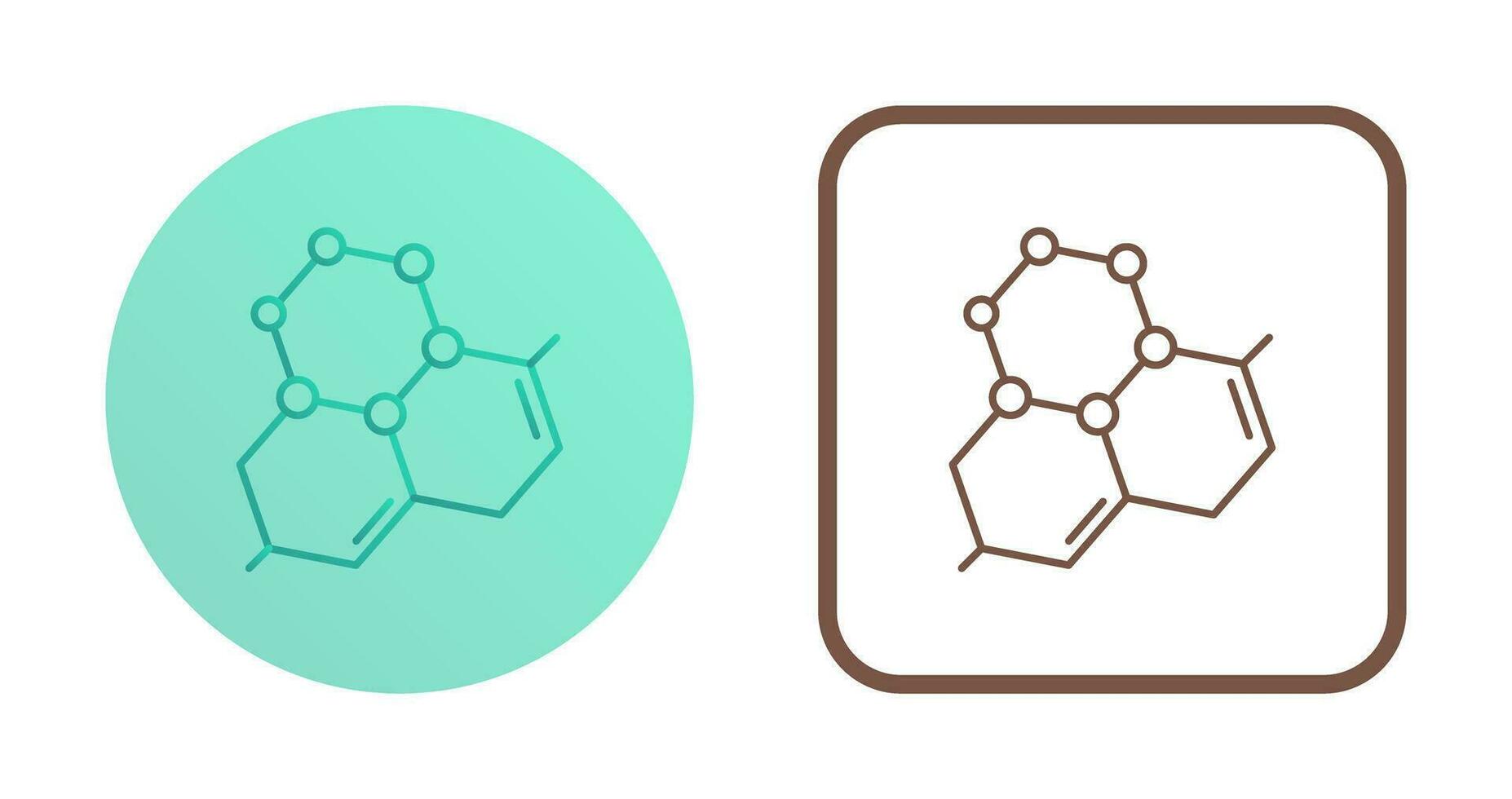 molecuul vector pictogram