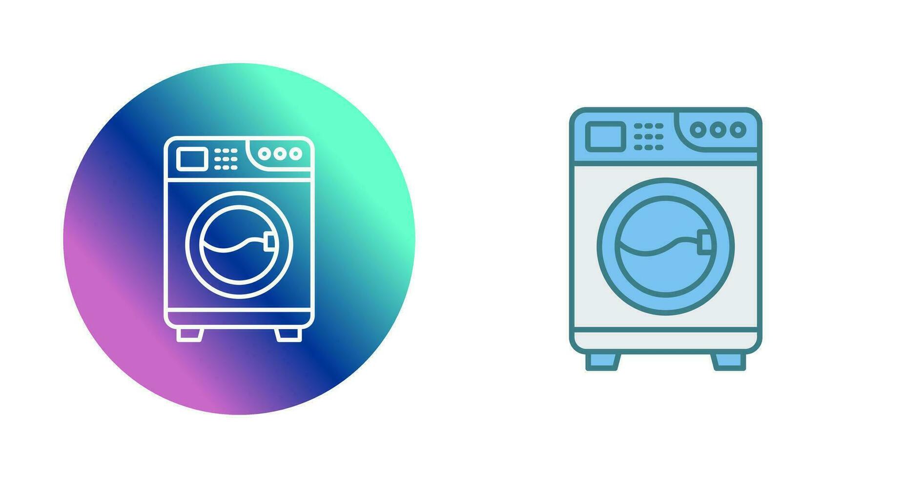 wasmachine vector pictogram