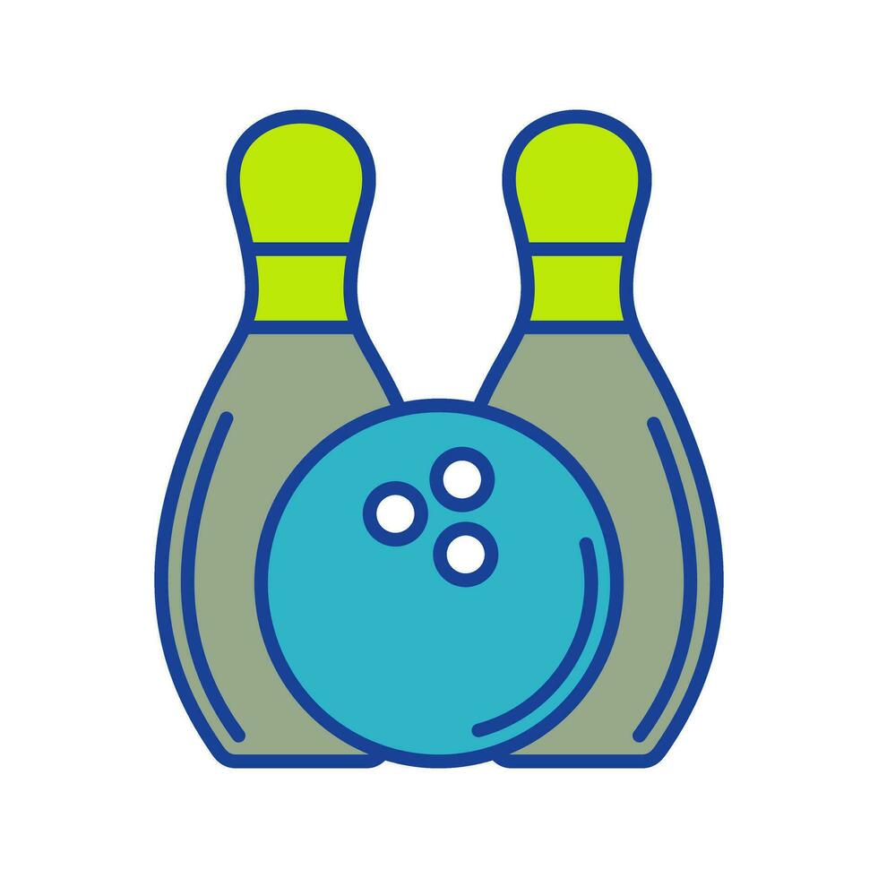 bowling vector icoon