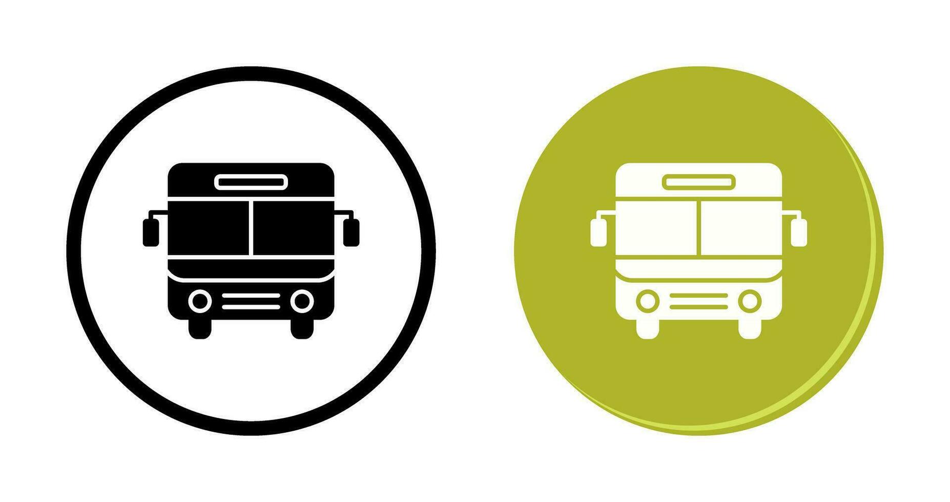 bus vector pictogram