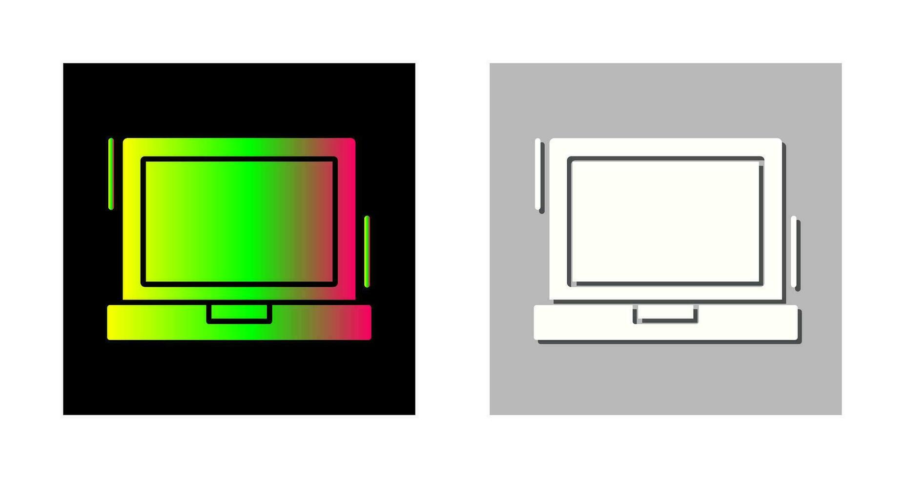 laptop vector pictogram