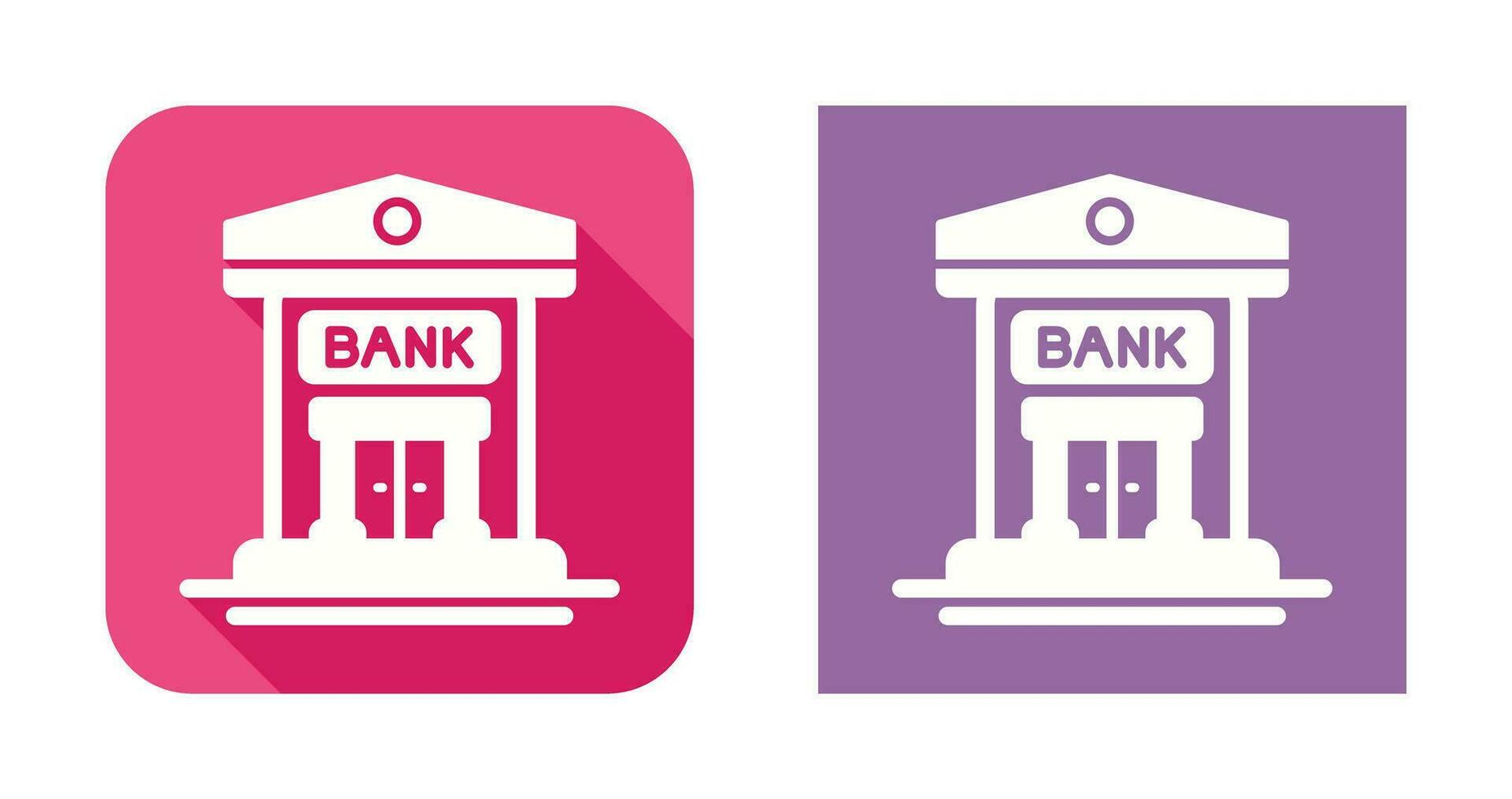 bank vector pictogram