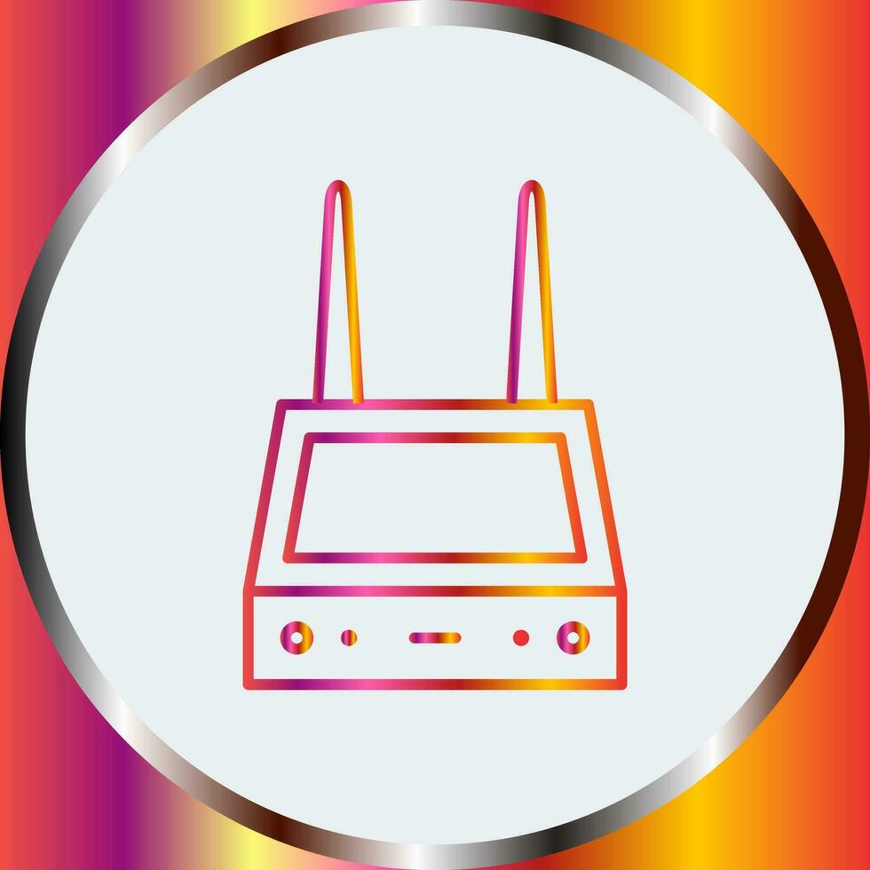 uniek router vector icoon