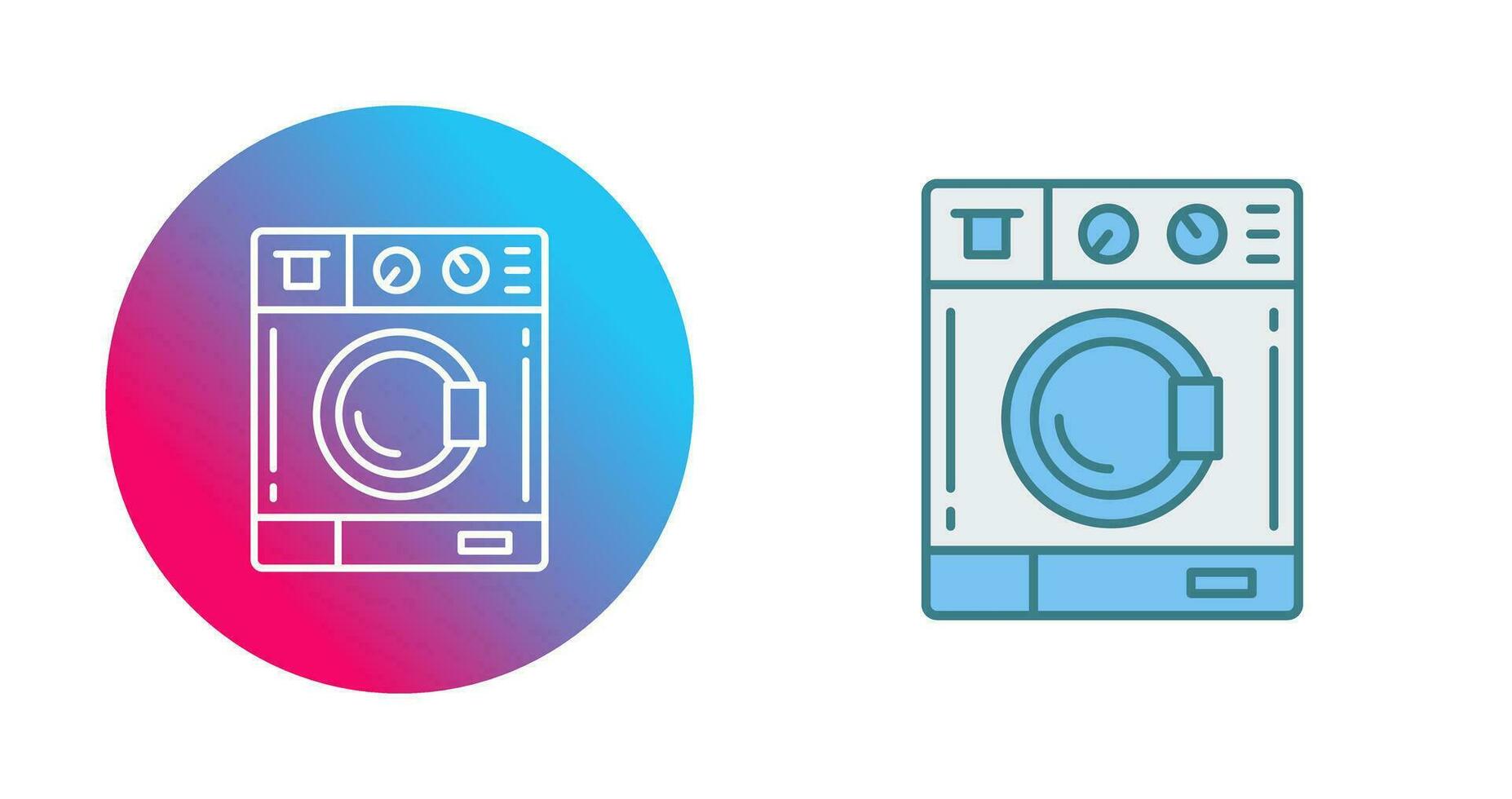 wasmachine vector pictogram