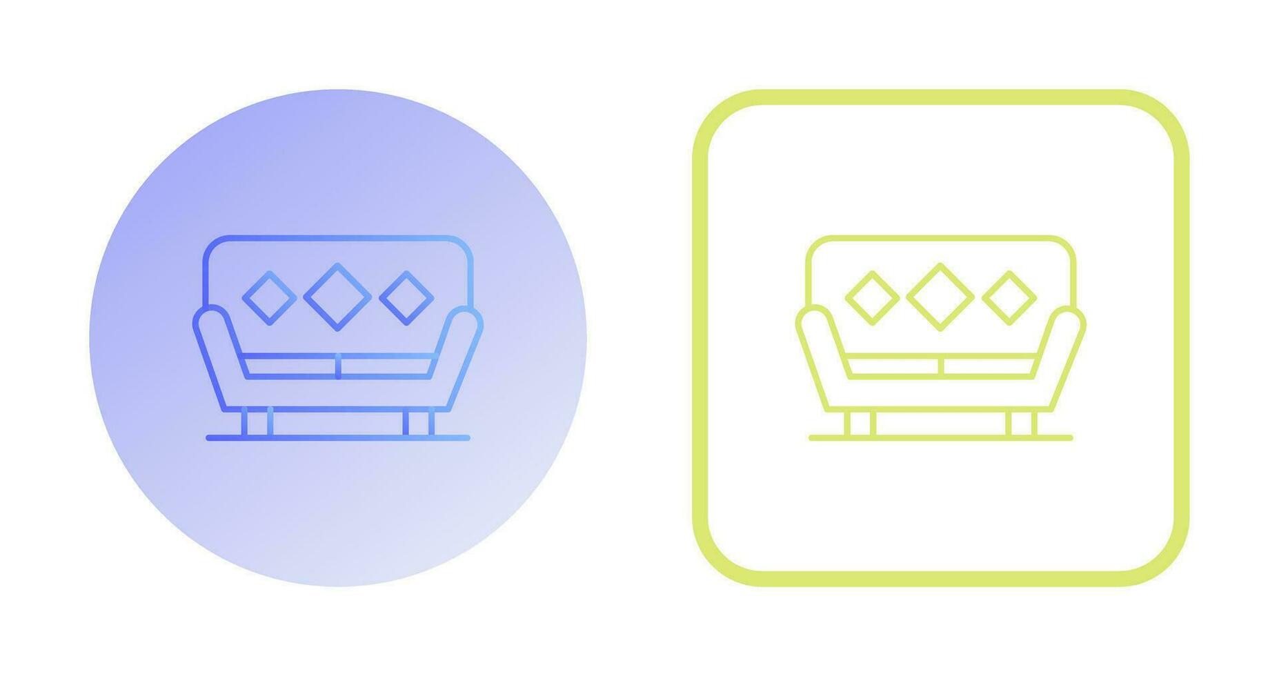 sofa vector icoon