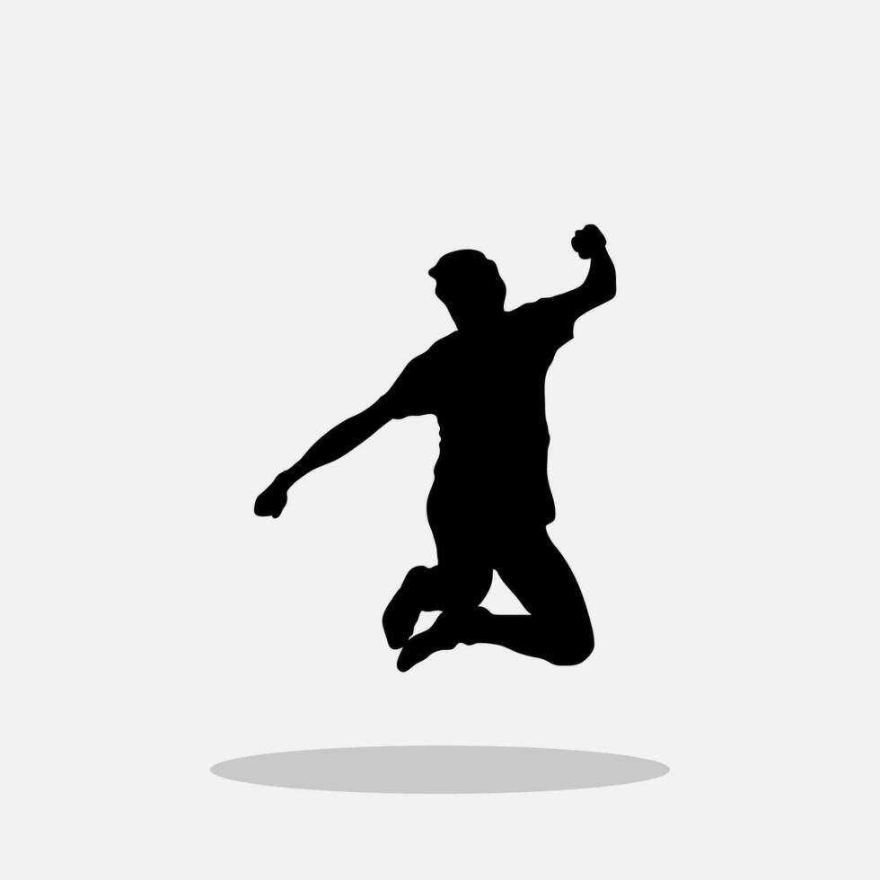 mannen jumping vector PNG