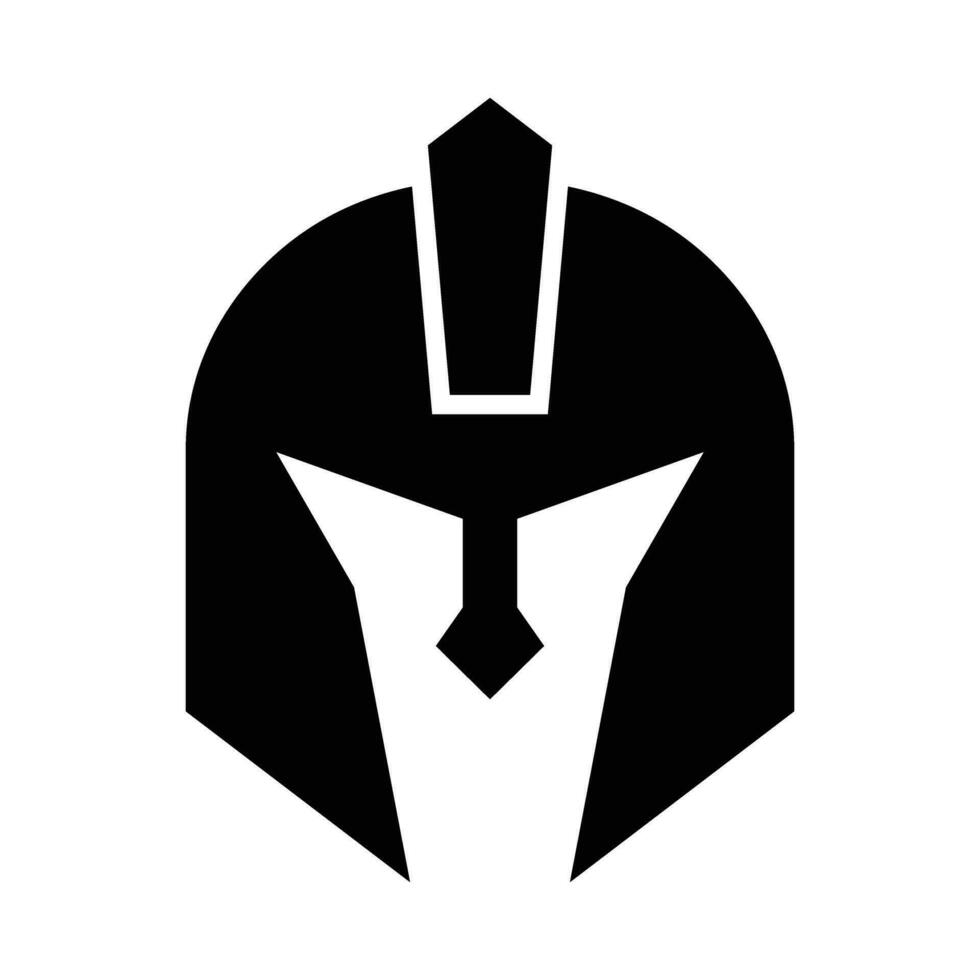 ridder helm vector glyph icoon voor persoonlijk en reclame gebruiken.