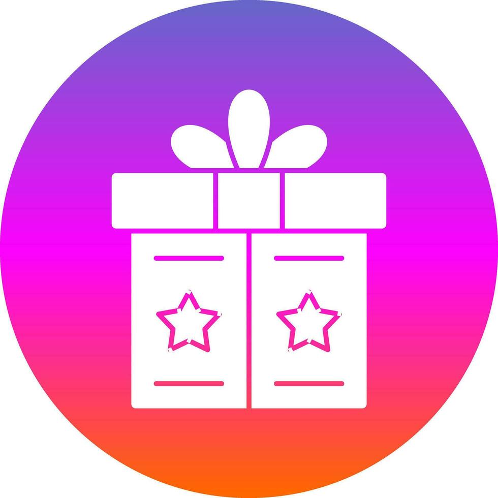 geschenk doos vector icoon ontwerp