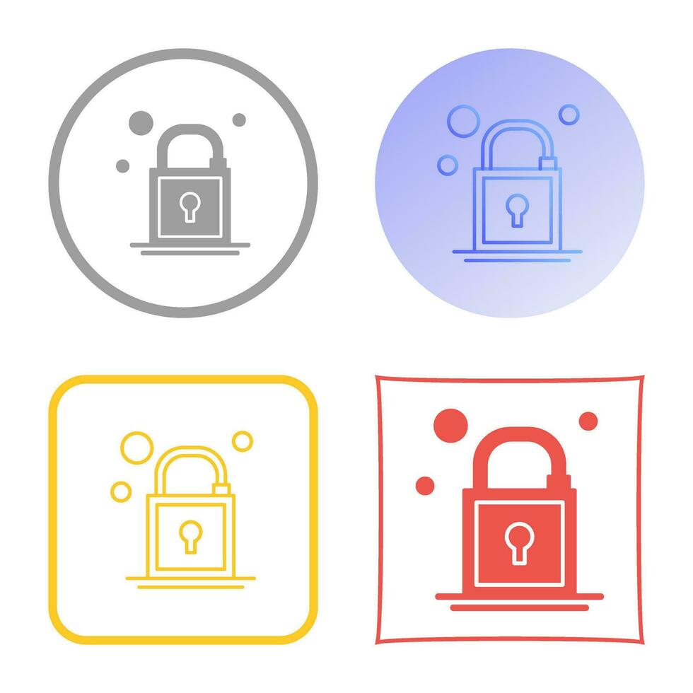 vector vergrendelingspictogram