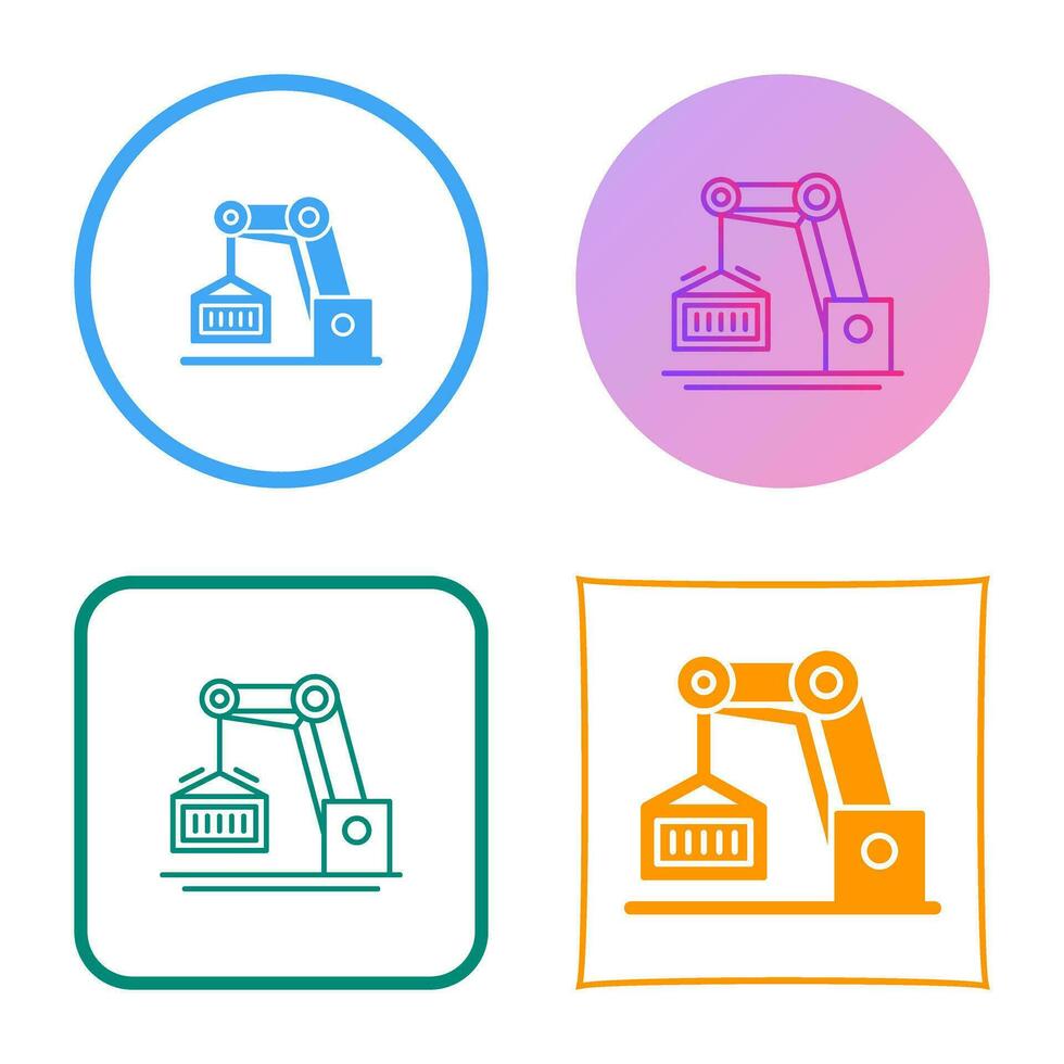 kraan vector pictogram