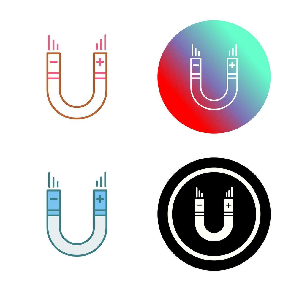 magneet vector pictogram