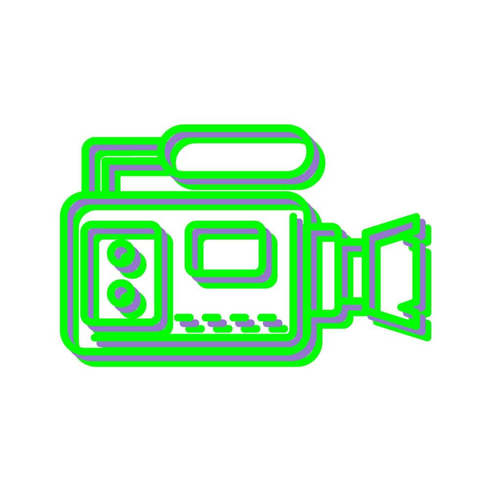 videocamera vector pictogram