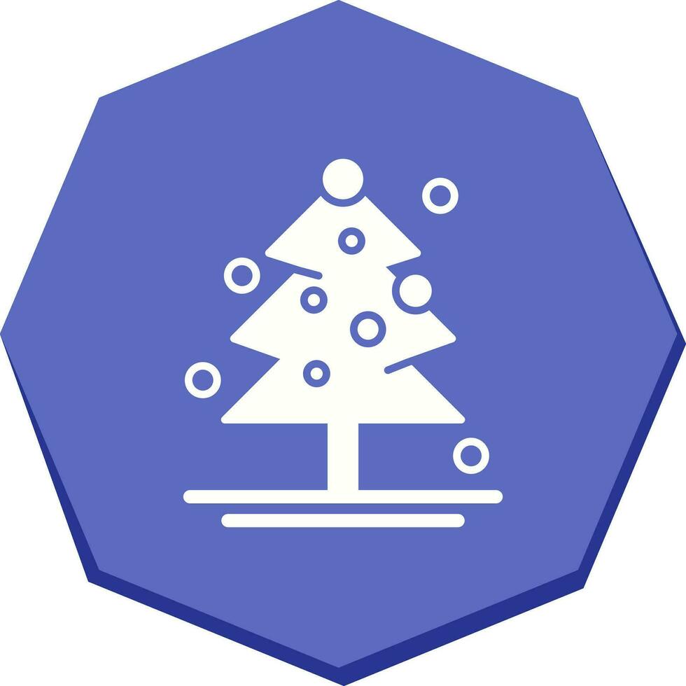 kerstboom vector pictogram