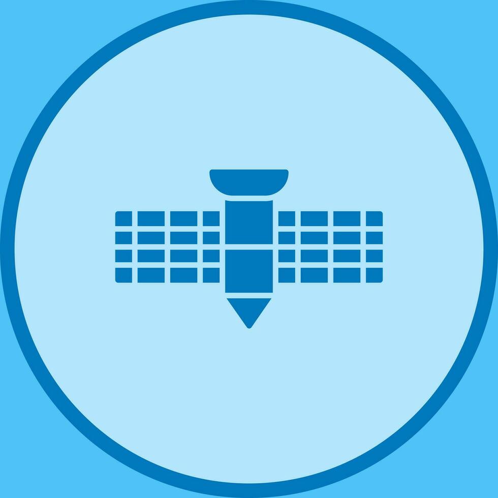 satelliet vector pictogram