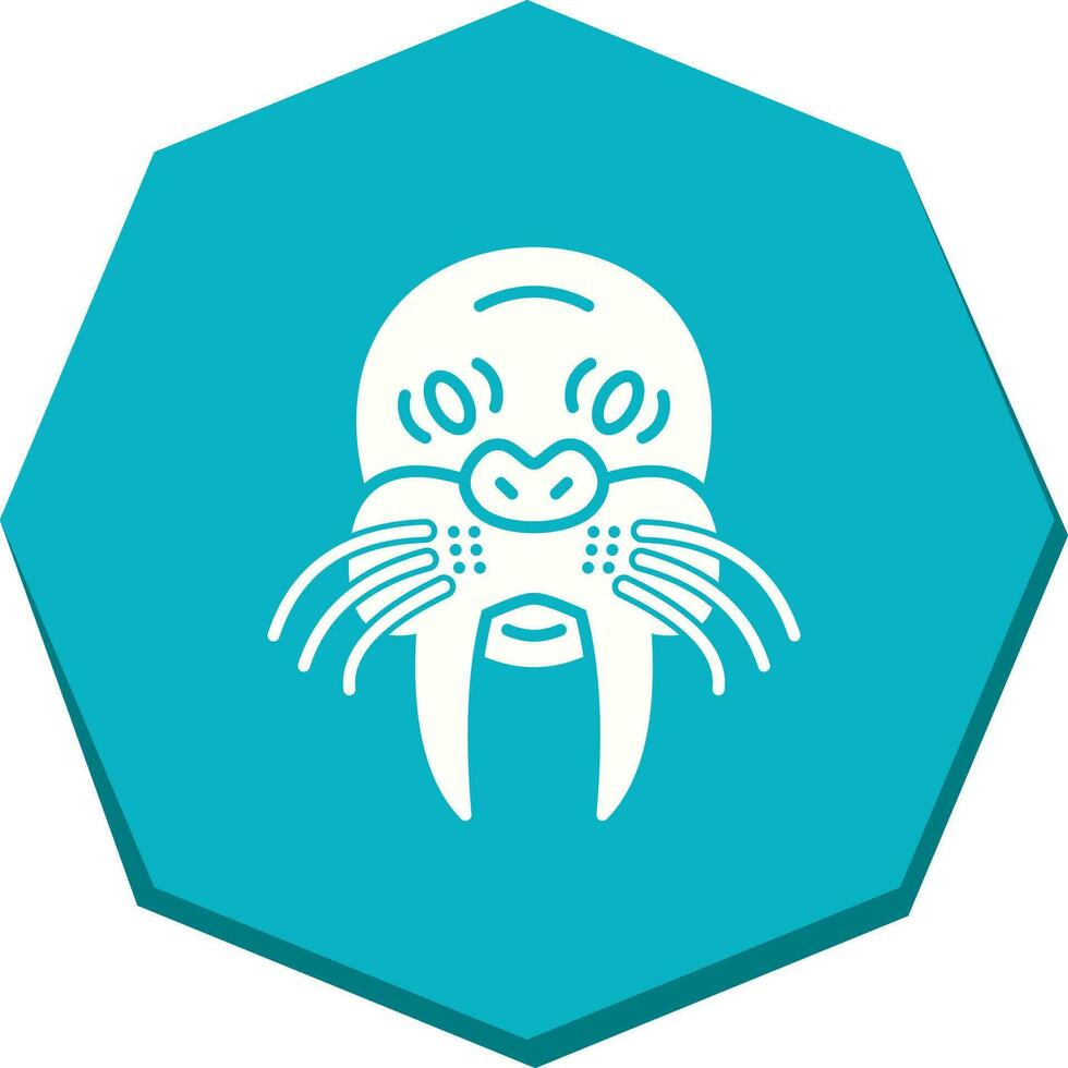 walrus vector icoon