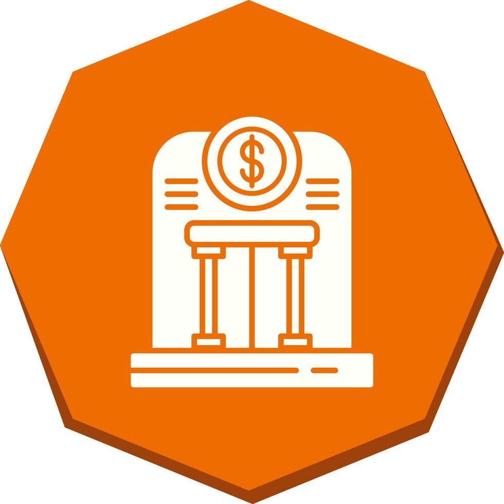 bank vector pictogram