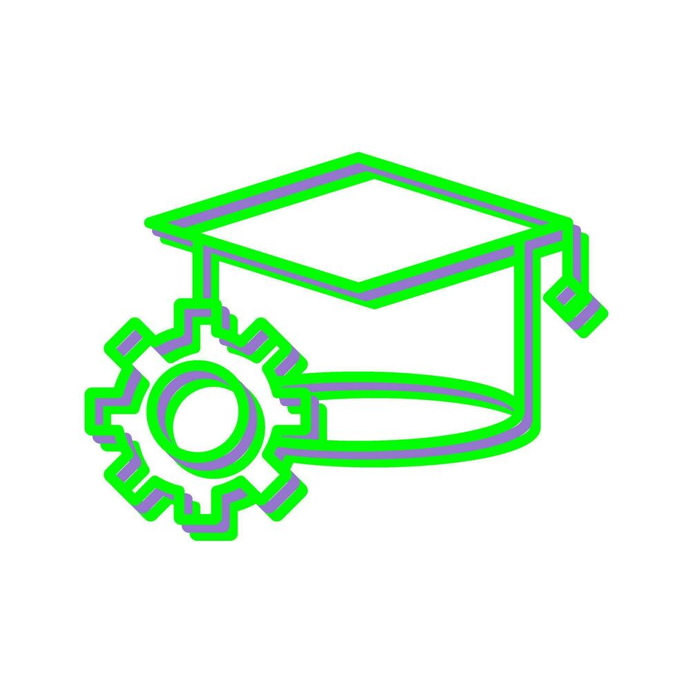 bachelor opleiding vector icoon