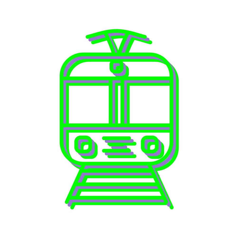 tram vector icoon