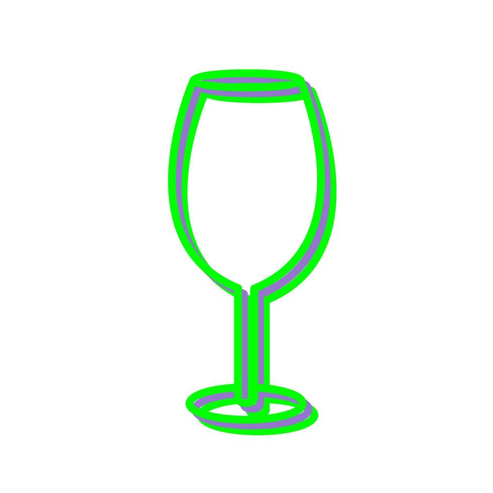 wijnglas vector icon