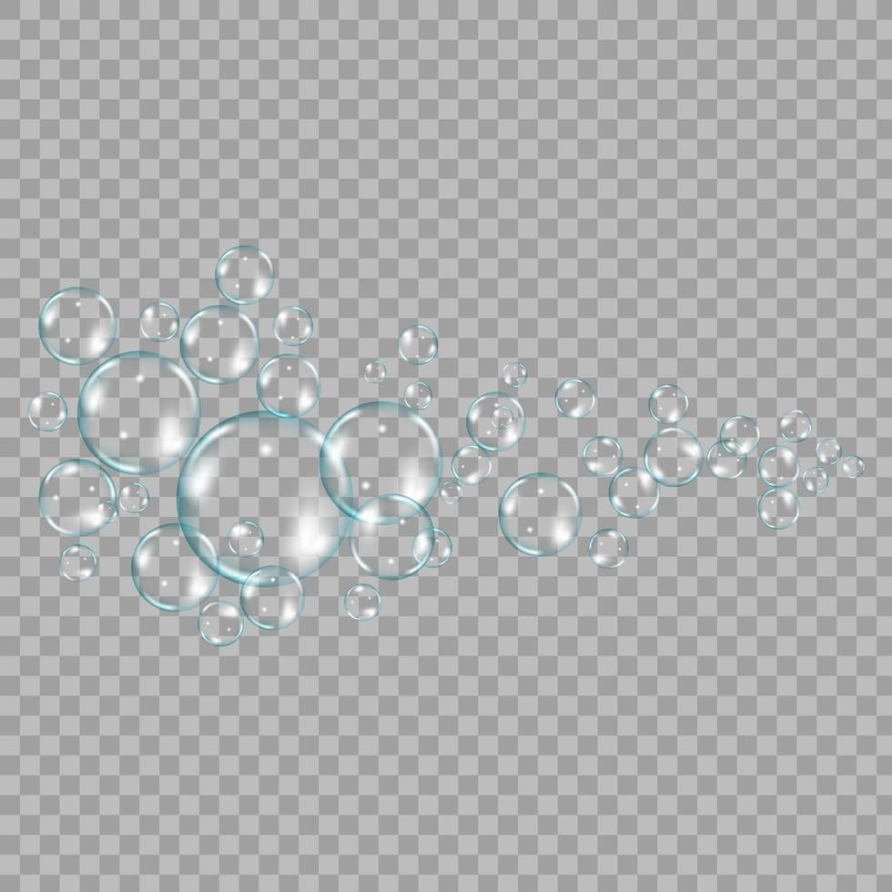 vector illustratioo van zeepbellen