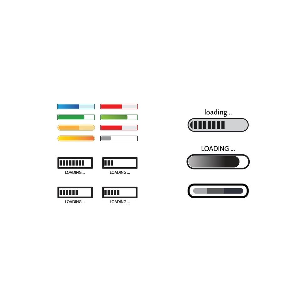 pictogram laadbalk vector