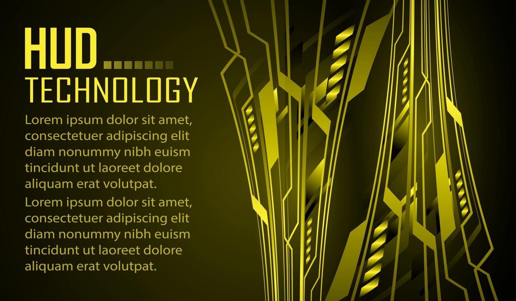 tekst cyber circuit toekomstige technologie concept achtergrond vector