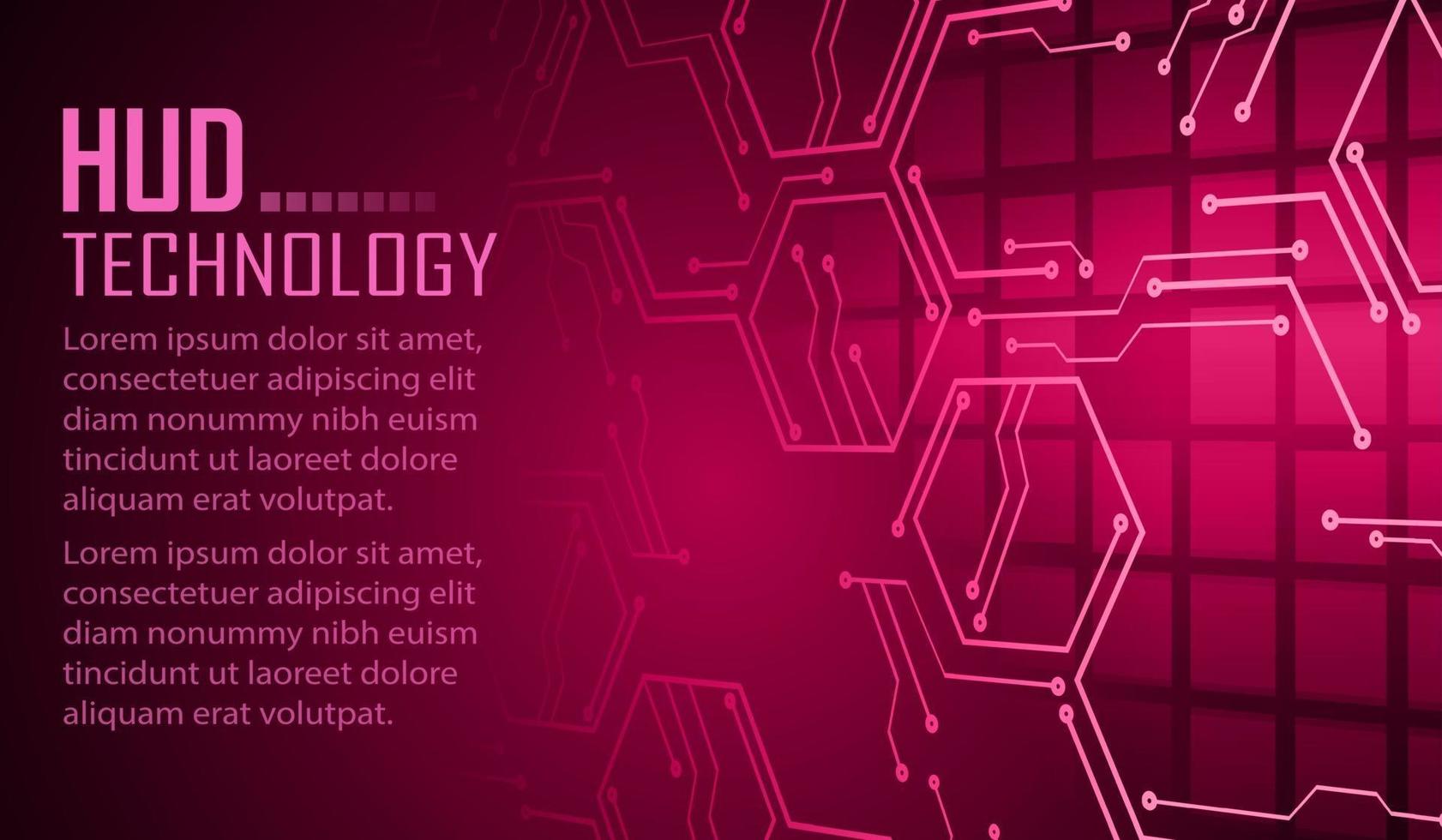 tekst cyber circuit toekomstige technologie concept achtergrond vector